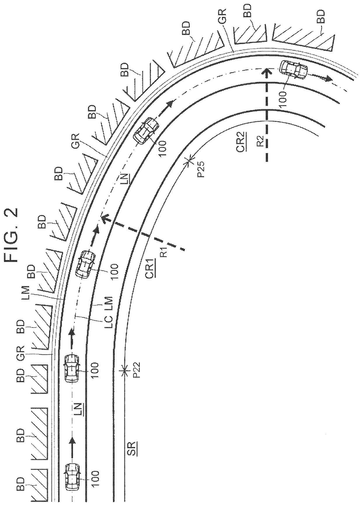 Vehicle driving support device