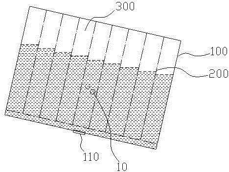 Oil tank structure and unmanned aerial vehicle