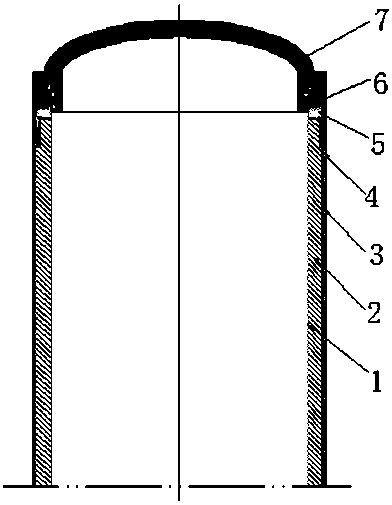 A carbon fiber polymer composite pressure-resistant cabin and its manufacturing process