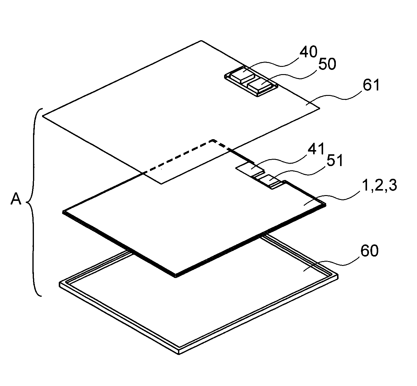 Electrochemical accumulator with packaging comprising at least one polyaryletherketone (PAEK) sheet, sheet and associated manufacturing methods