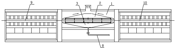 Special decatizing oven