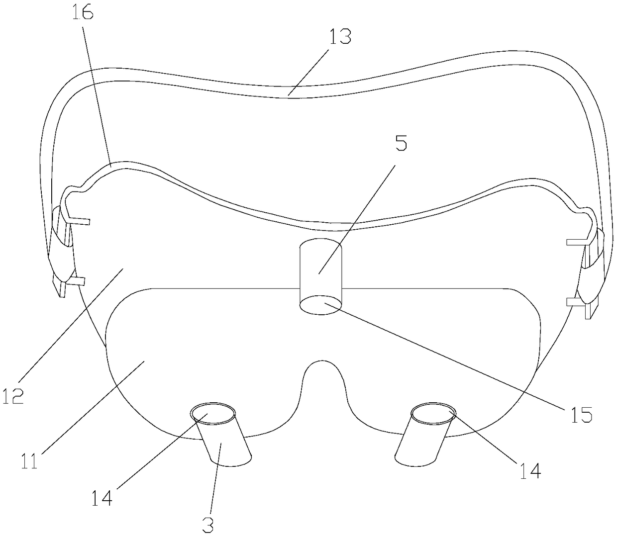 Dry-eye atomization treatment device