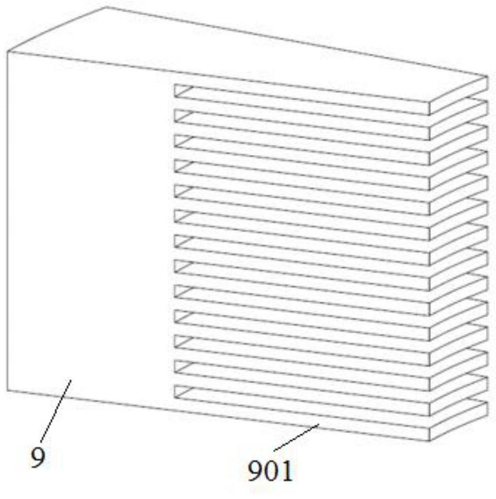 A capacitively coupled plasma discharge device