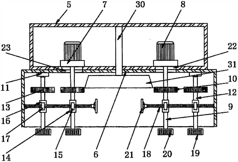 Adjustable subway rail polishing and cleaning operation manipulator