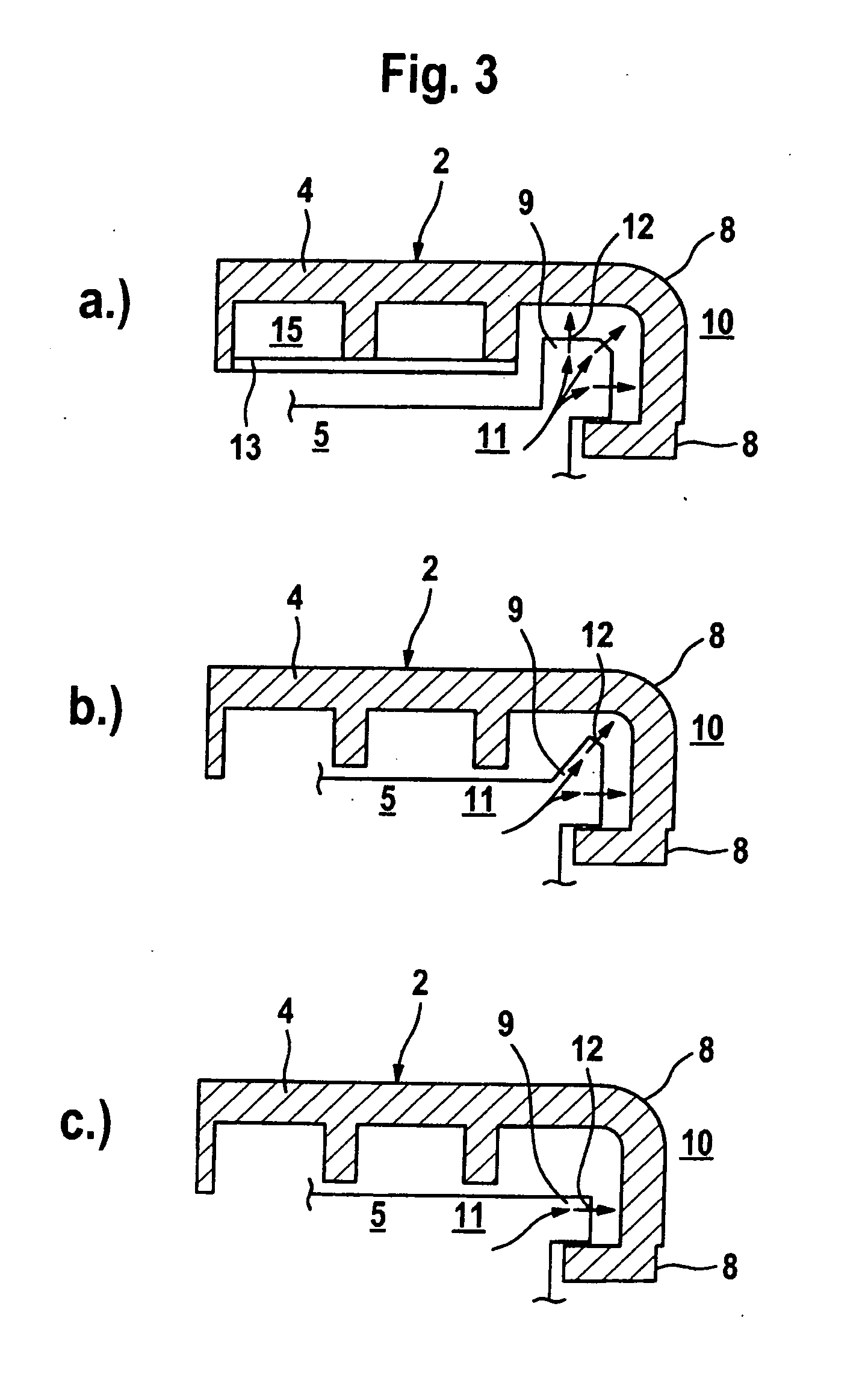 Combustion chamber of a combustion system