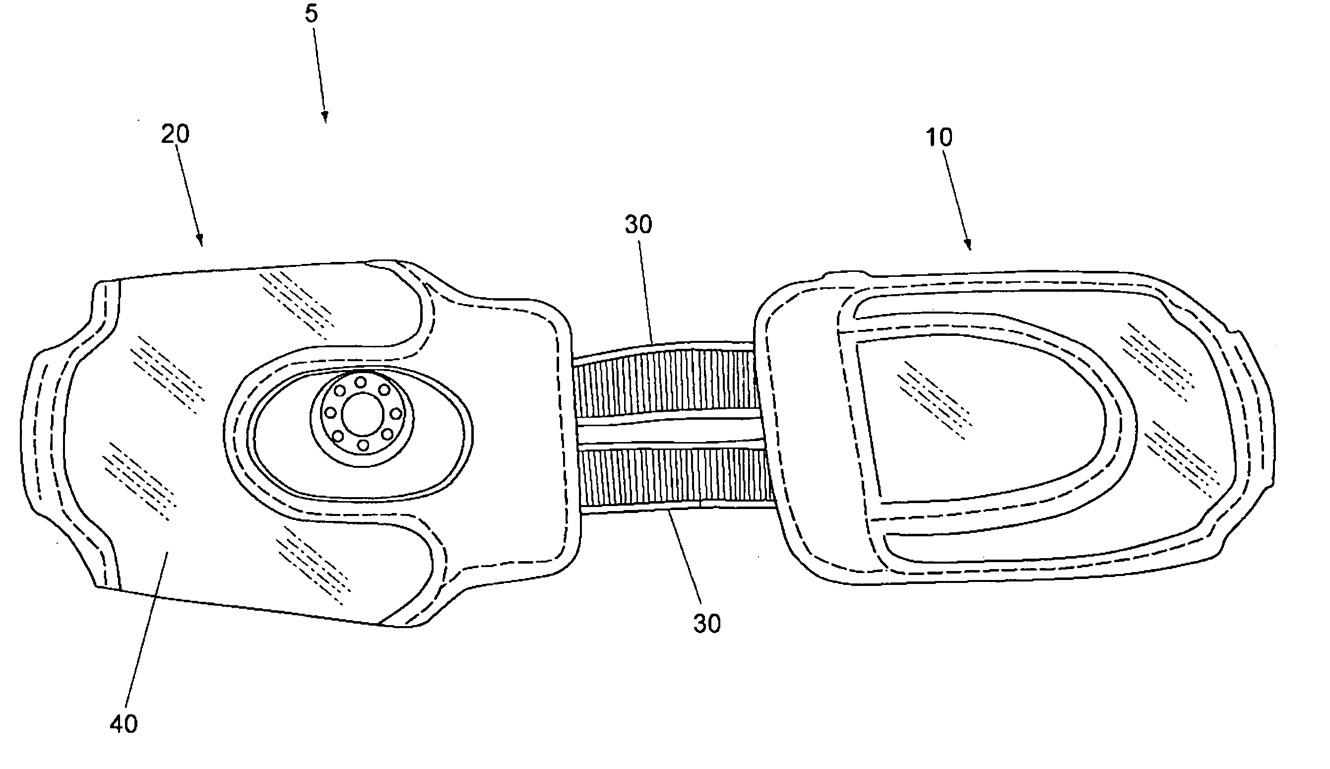 Gel filled mobile phone case