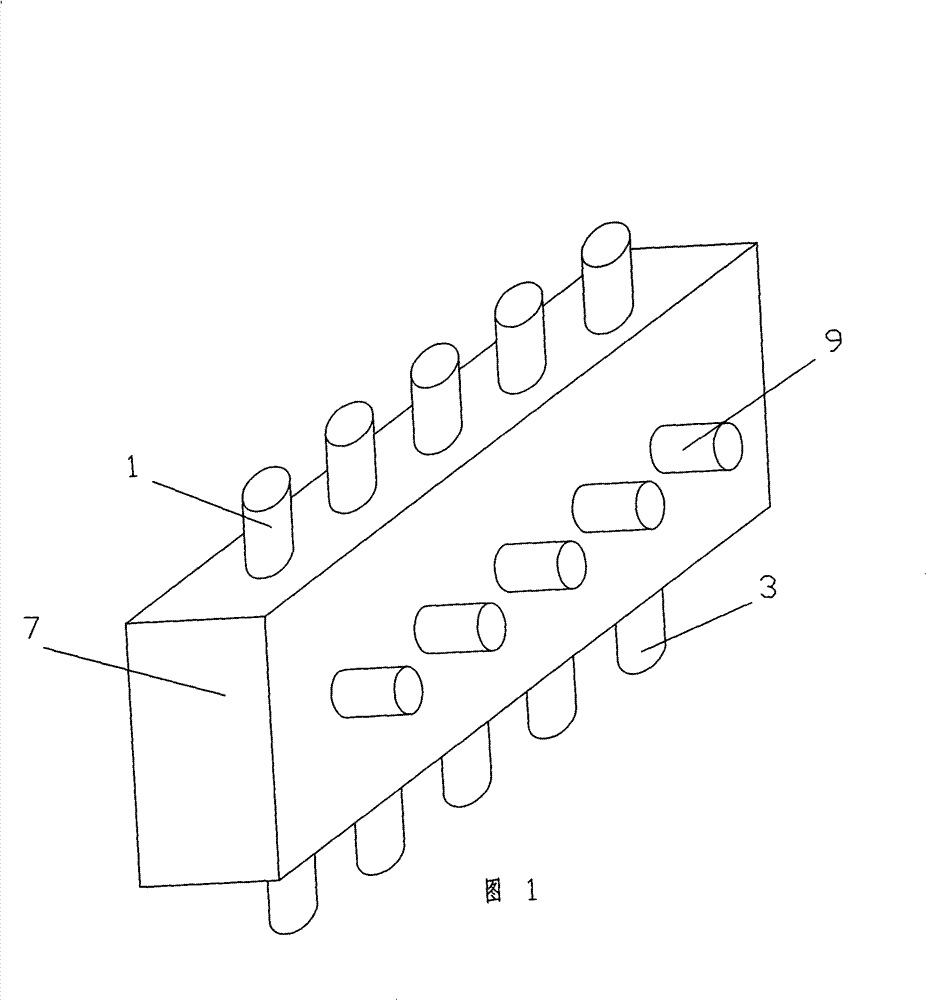 Multiway combined type satellite power divider