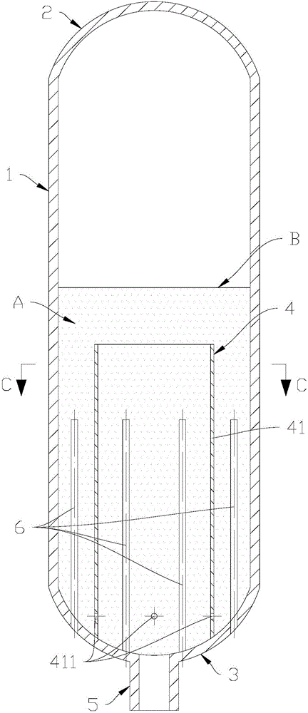 Nuclear power floating platform and novel voltage stabilizer capable of inhibiting sloshing phenomenon