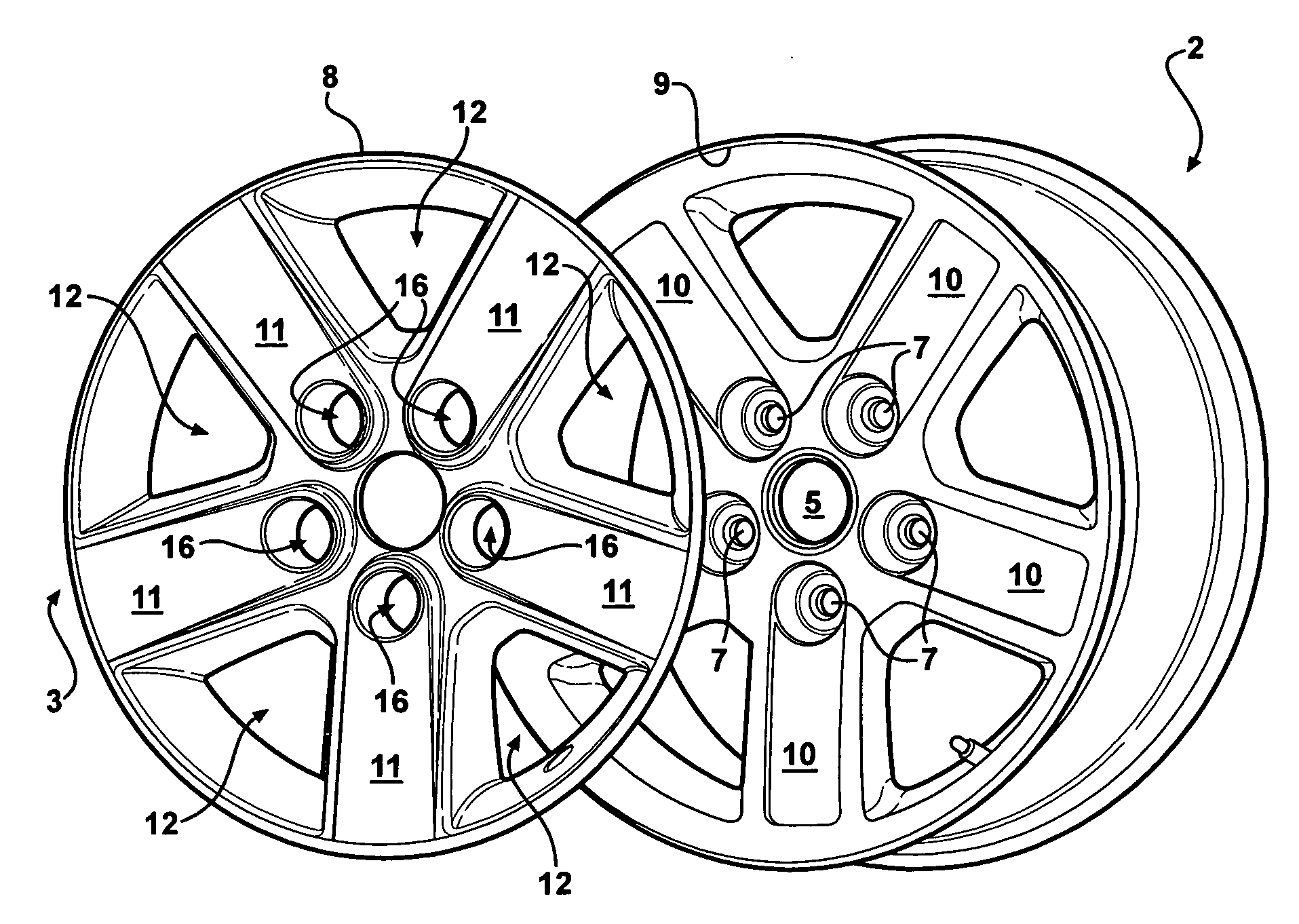 Foam wheel cladding process