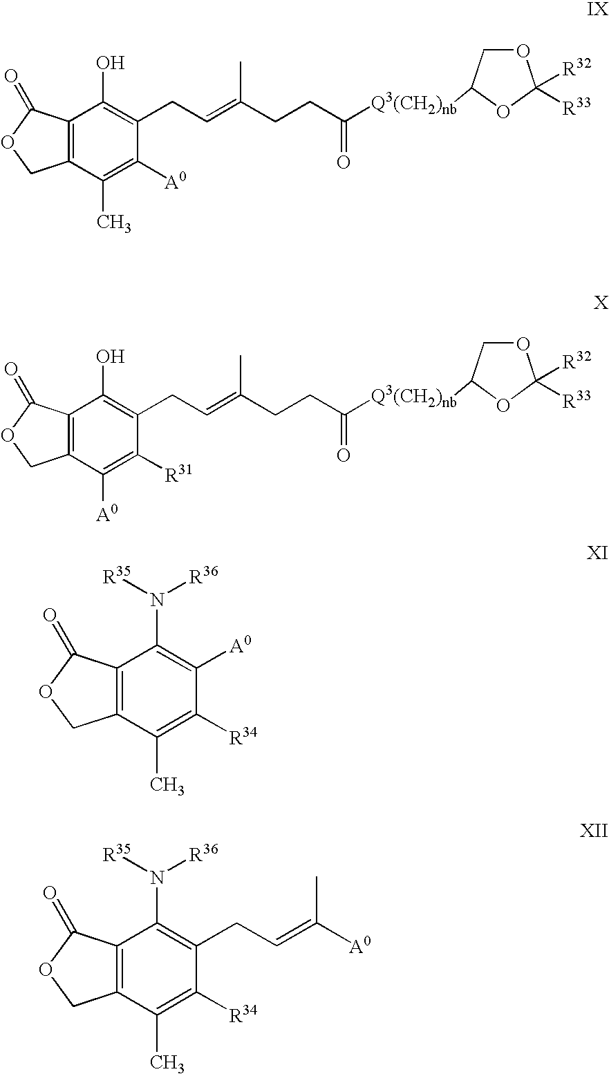 Phosphonate Derivatives of Mycophenolic Acid