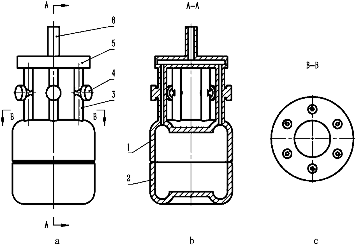 Method of preparing annular part from Ti2AlNb alloy and TiAl powder