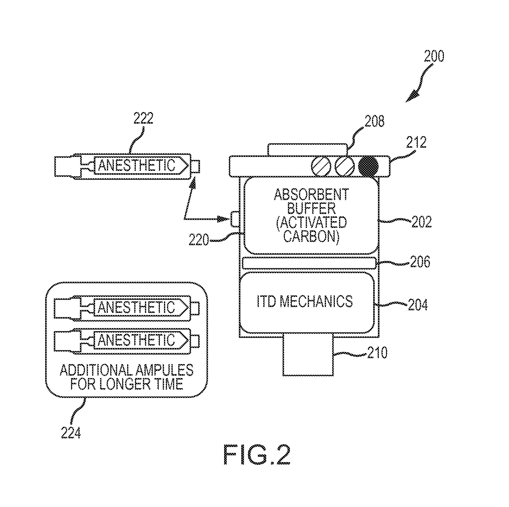 System and method for administering anesthetics while performing cpr