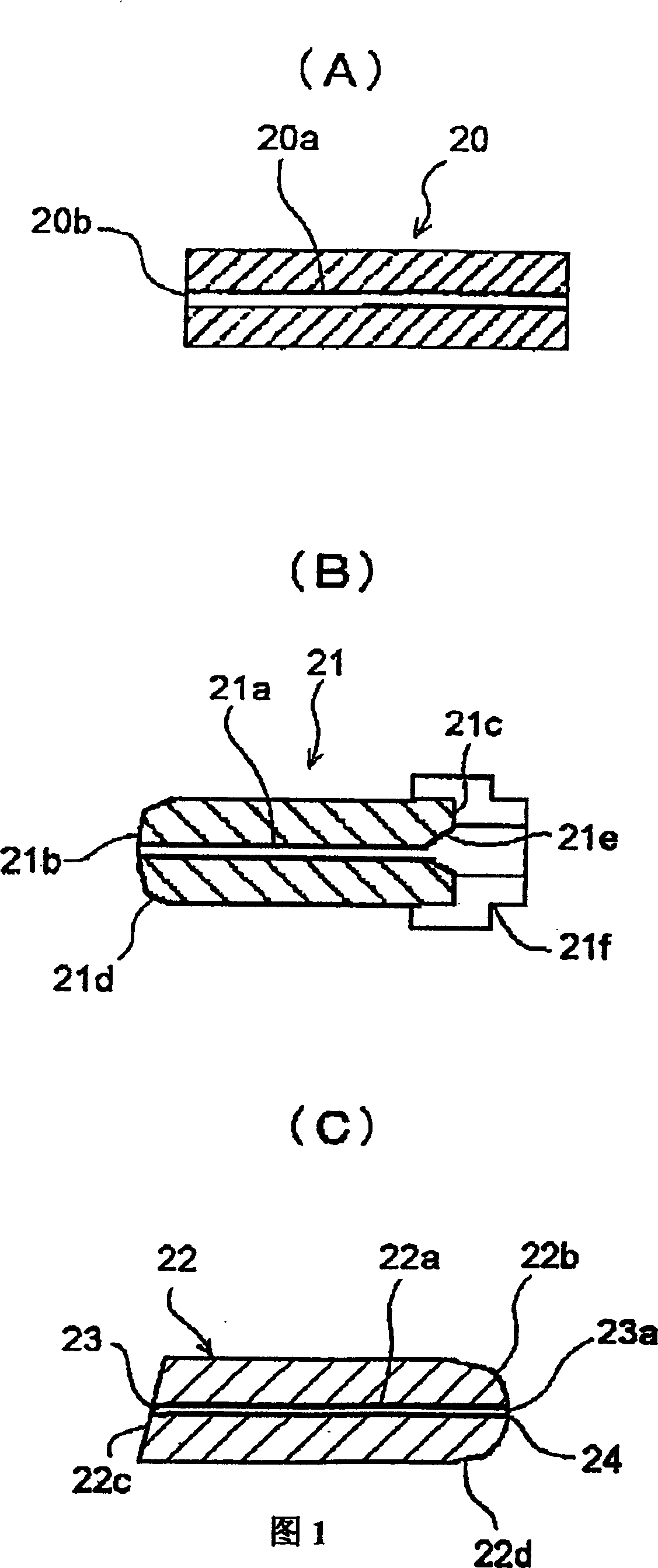 Capillary for optical fibre, hoop for optical connector and capillary with optical fibre