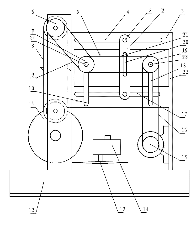 Cylindrical automatic treatment device for waste newspaper and plastic products