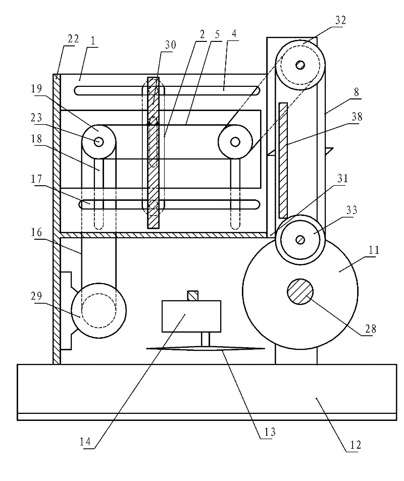 Cylindrical automatic treatment device for waste newspaper and plastic products