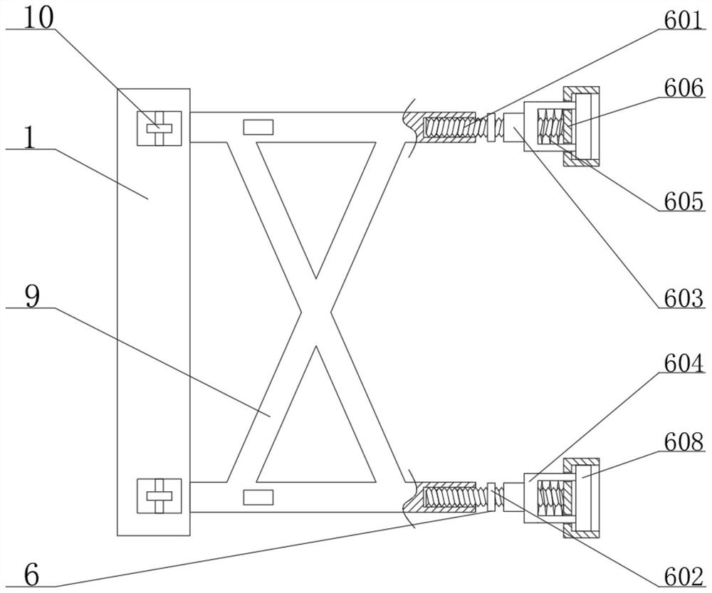 Stage mounting structure