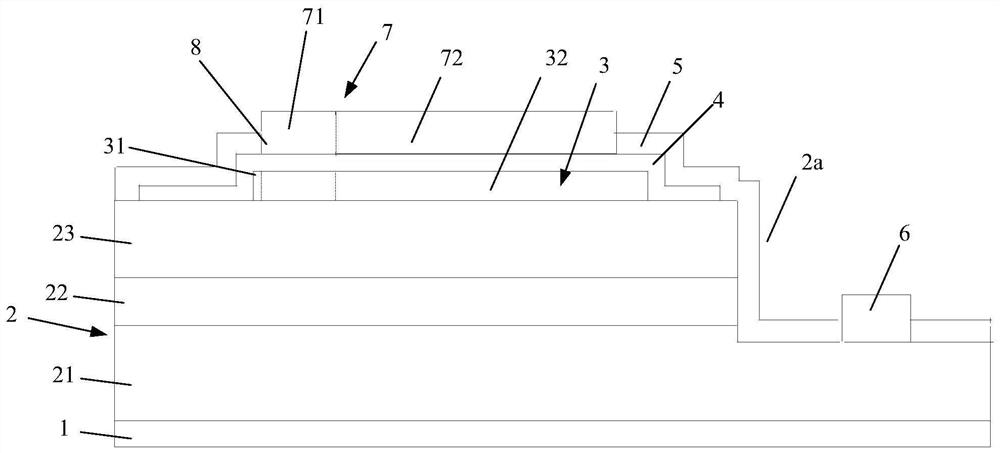 Chip of light-emitting diode and its manufacturing method