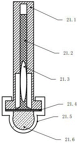 A water-cooled and air-cooled interactive cooling device for a diesel engine