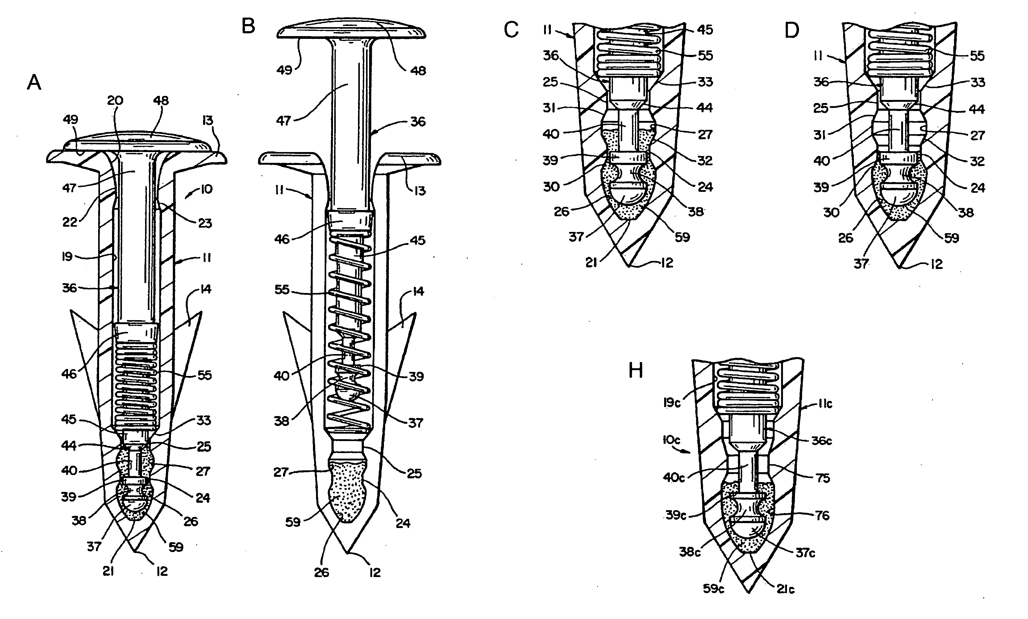 Temperature-switching materials having improved strength and thermal properties