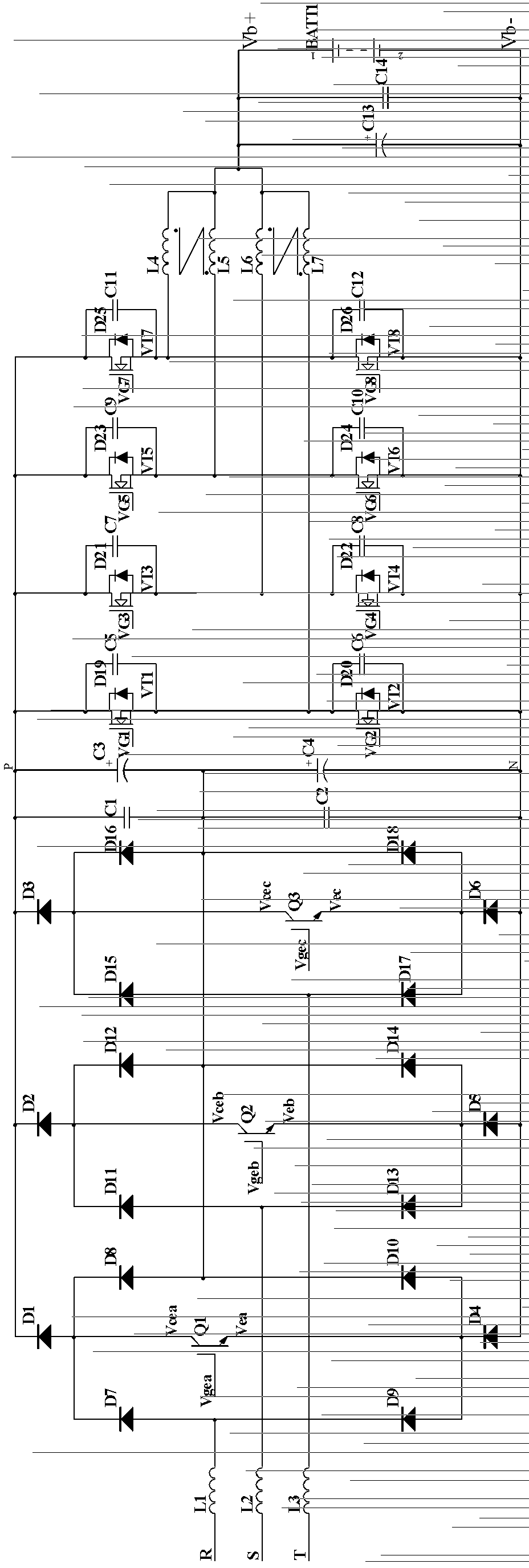 Totally-digitalized high-efficient multi-frequency quick charging power supply