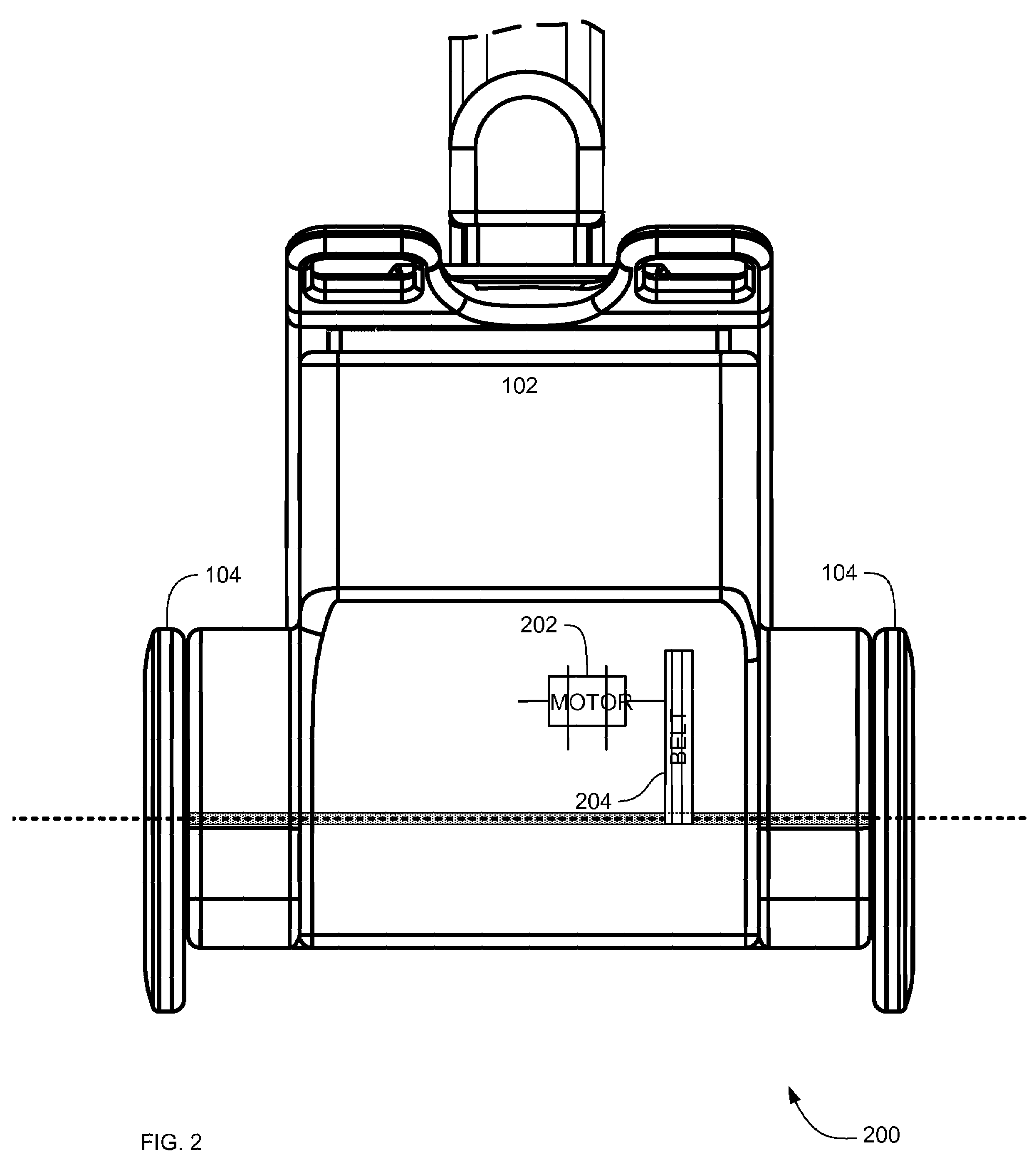 Systems, methods and apparatus of motorised independent main-wheel drive and positioning for a mobile imaging system