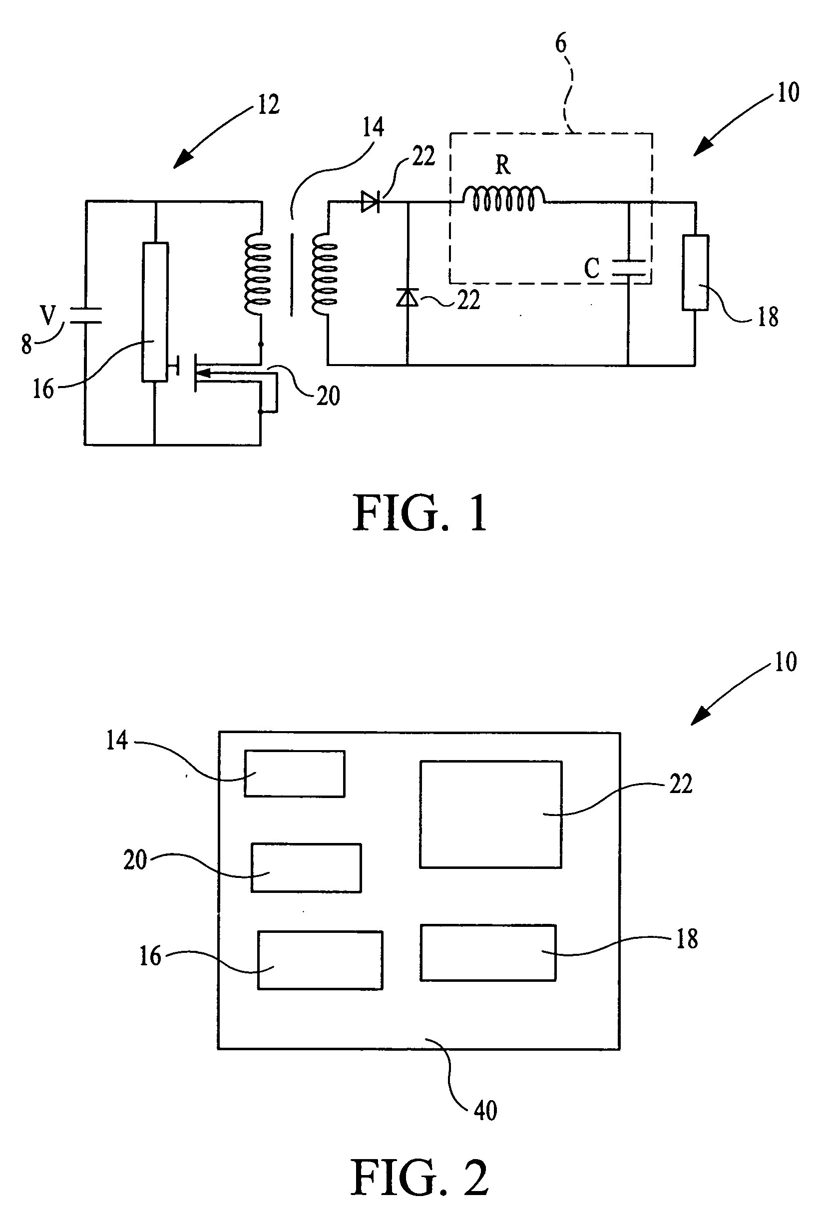 Microtransformer for system-on-chip power supply