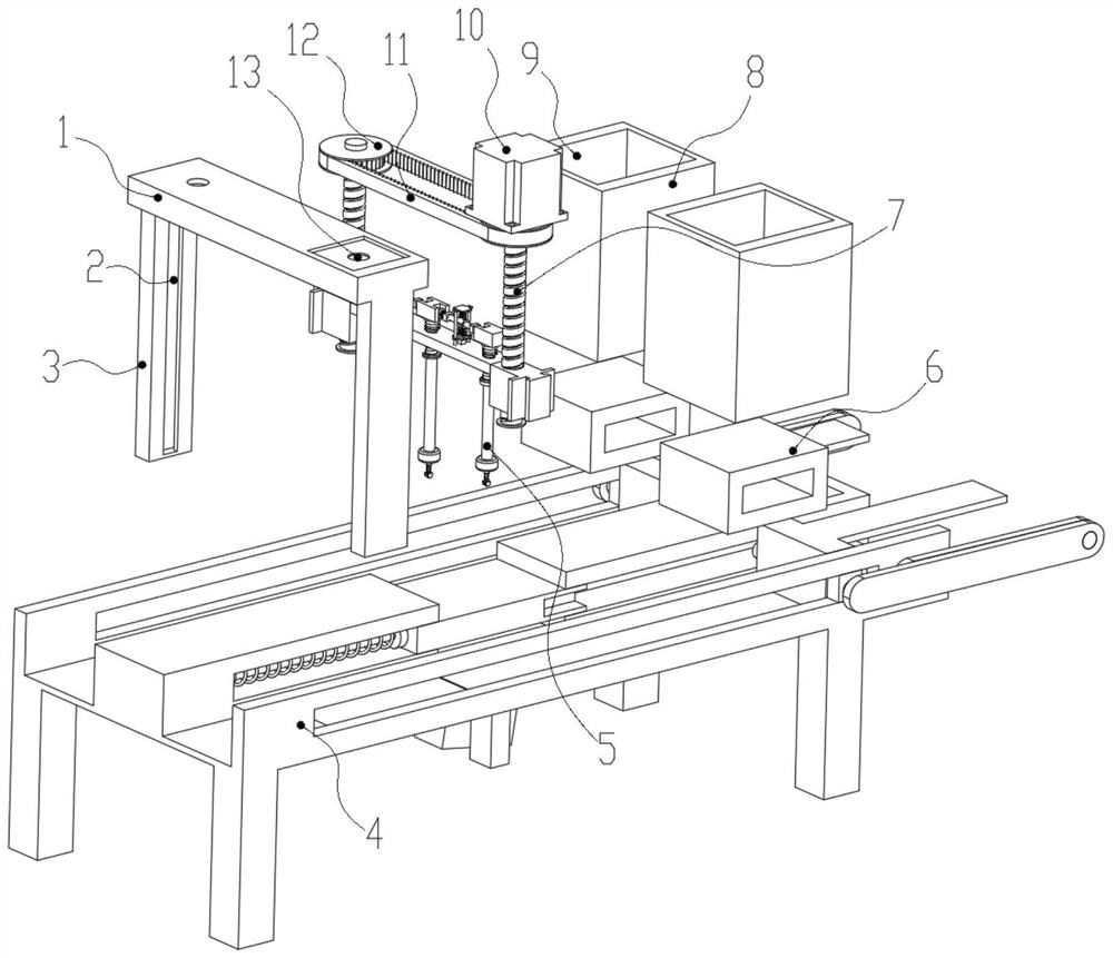 Workpiece surface roughness and flatness detection device