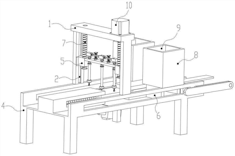 Workpiece surface roughness and flatness detection device