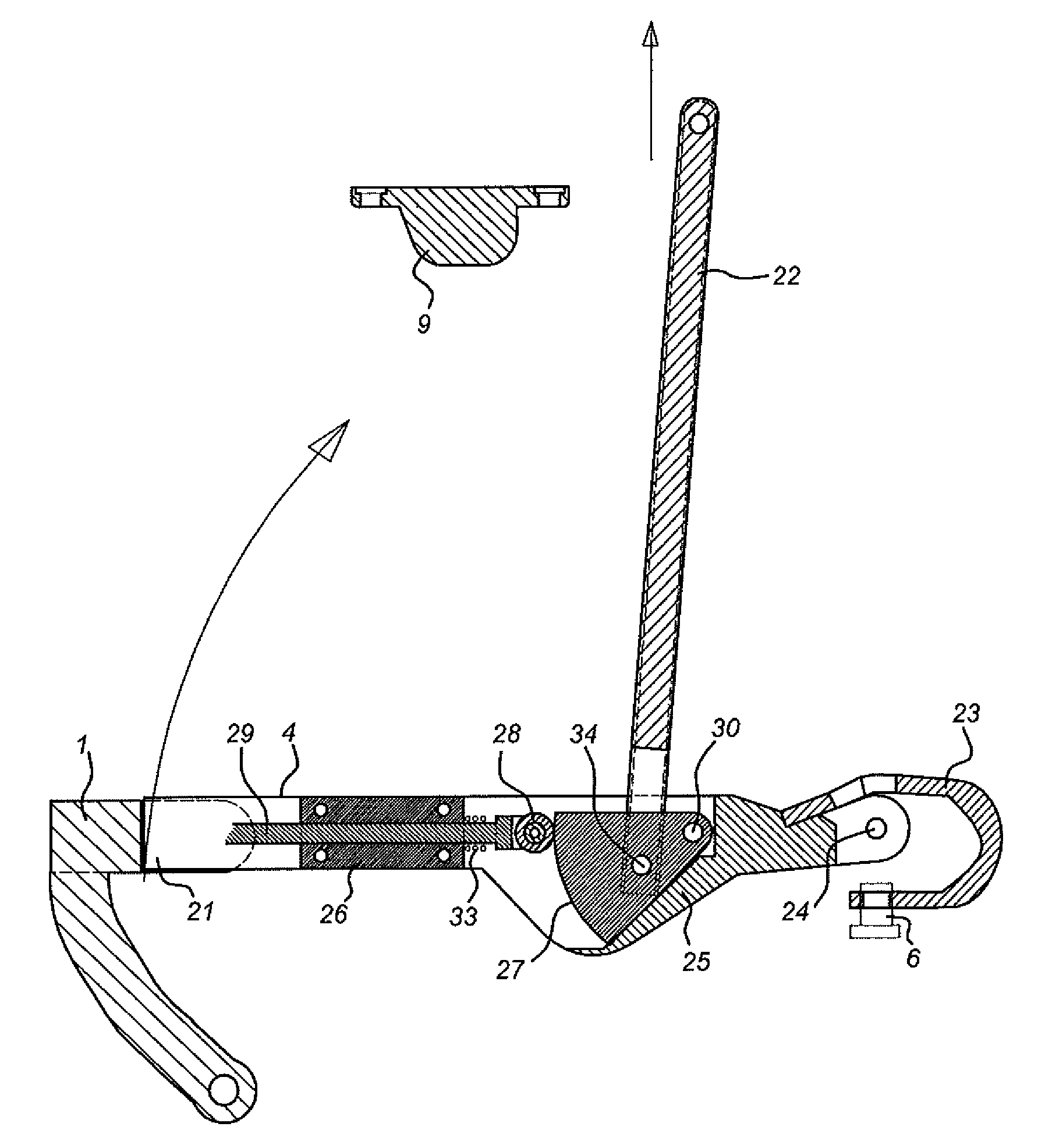 Disconnector for switchgear