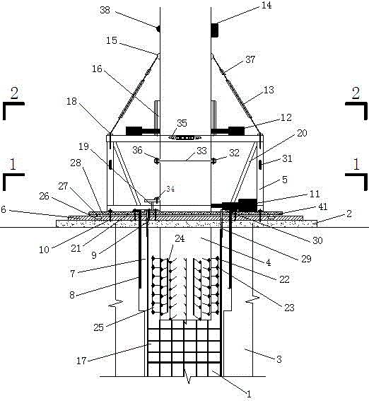 Ultra-deep soft soil pile integral construction method based on high-precision information monitoring