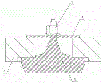 Sealing device for hand holes of circulating fluidized bed boiler header