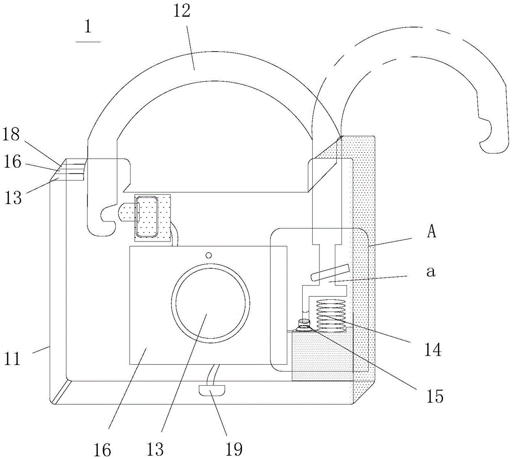 Padlock and cabinet lock