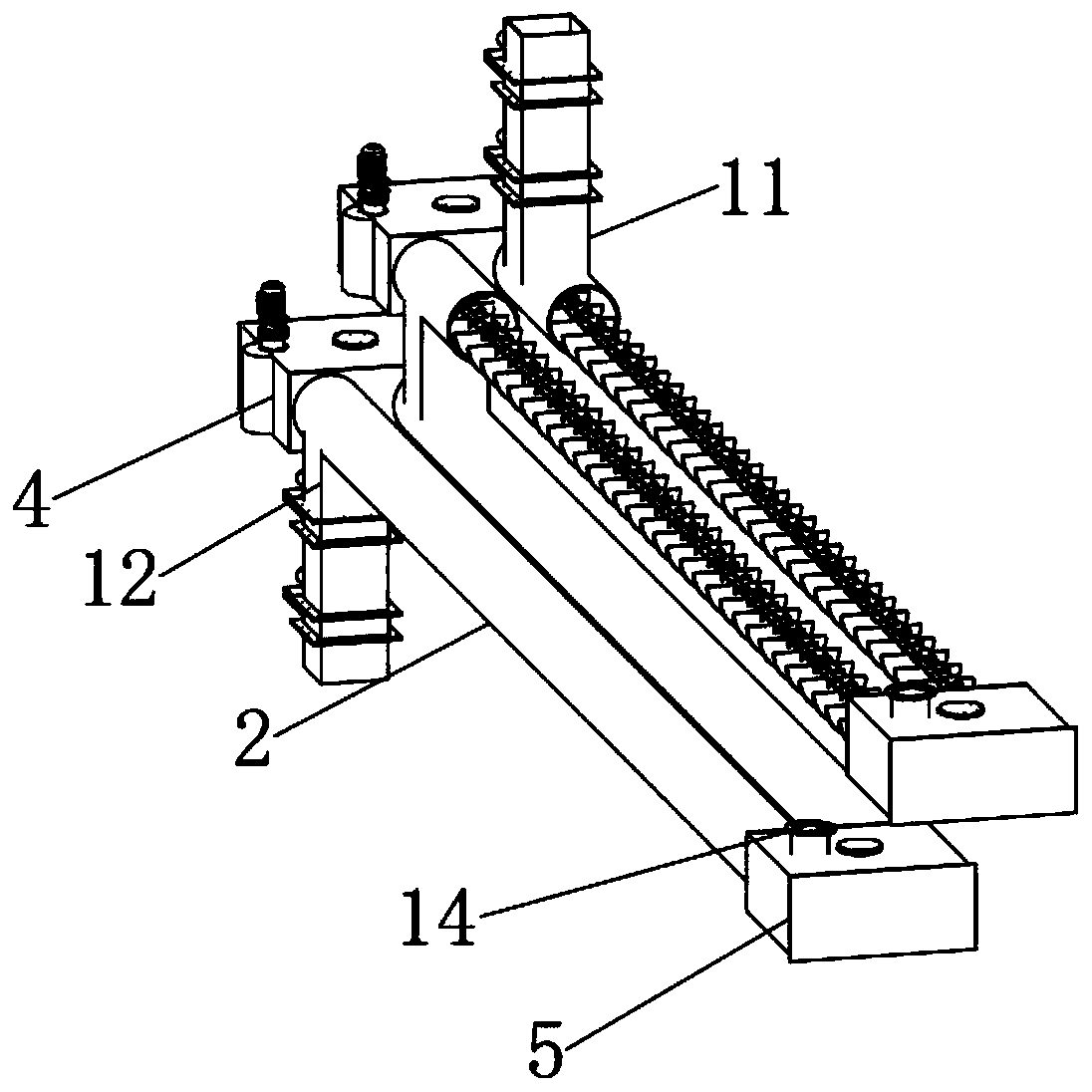 Tubular chain plate pyrolysis dry distillation furnace