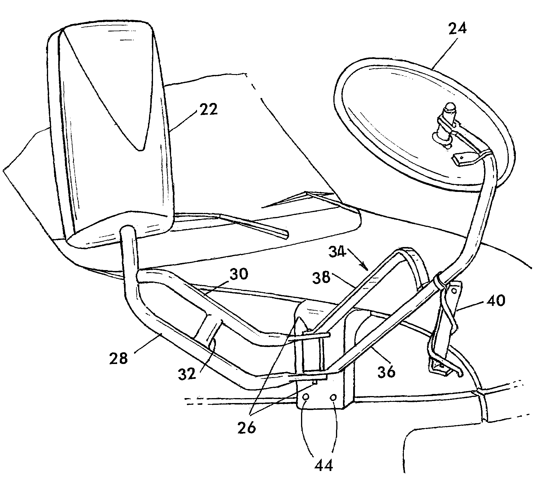 Dual mirror mounting assembly