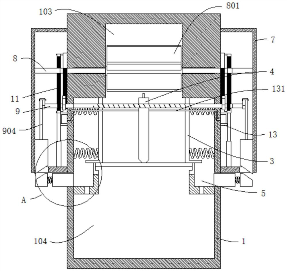 Building water supply and drainage system and method