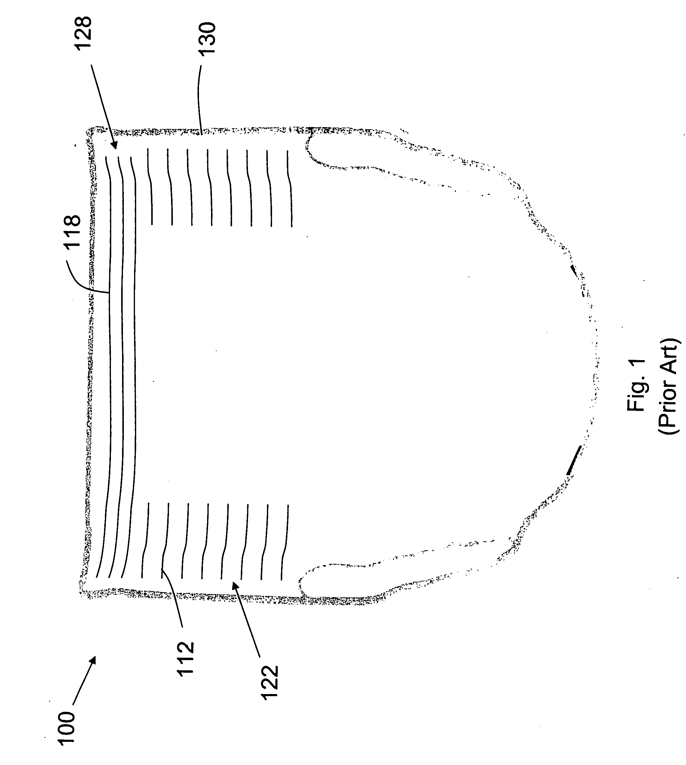 Extensible laminate having elastics of differing elastic properties