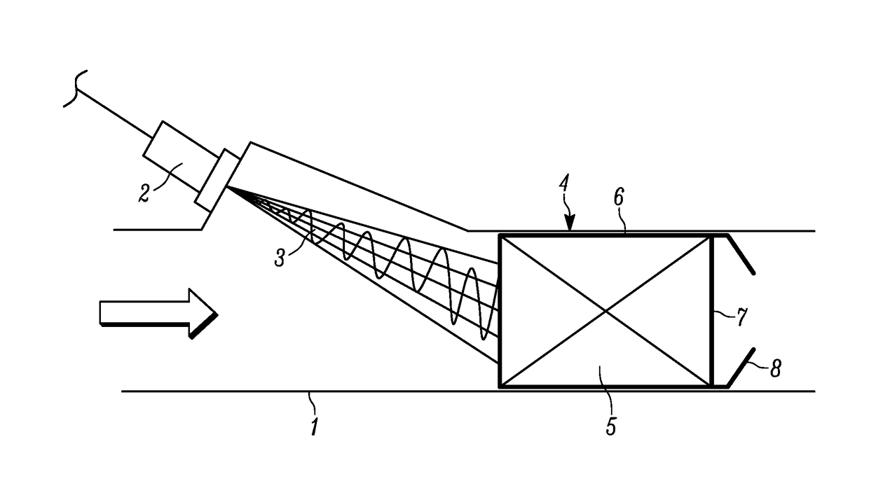 Mixer assembly for mixing an additive with an exhaust gas flow