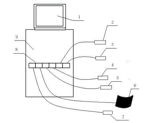 Integral determination system for traditional Chinese manipulation and flexible three-dimensional mechanical quantity determination pad