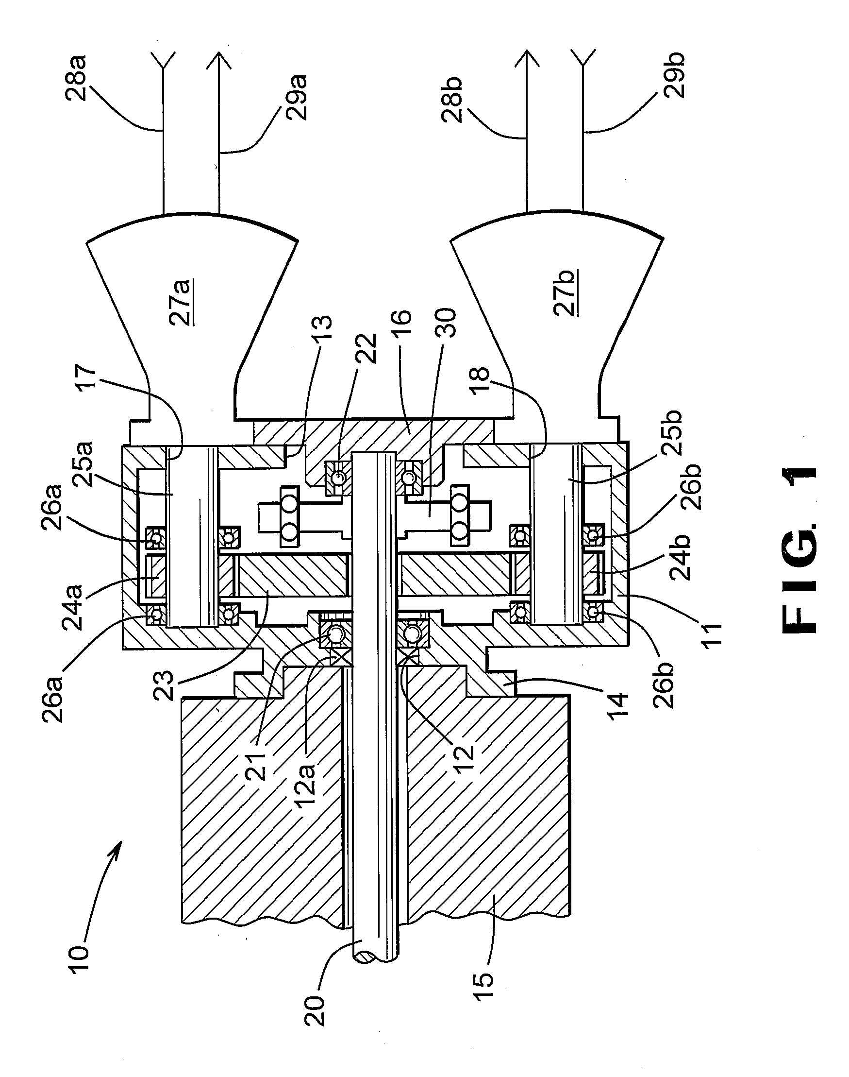 Hydraulic power output unit and hydraulic hybrid drive system including same