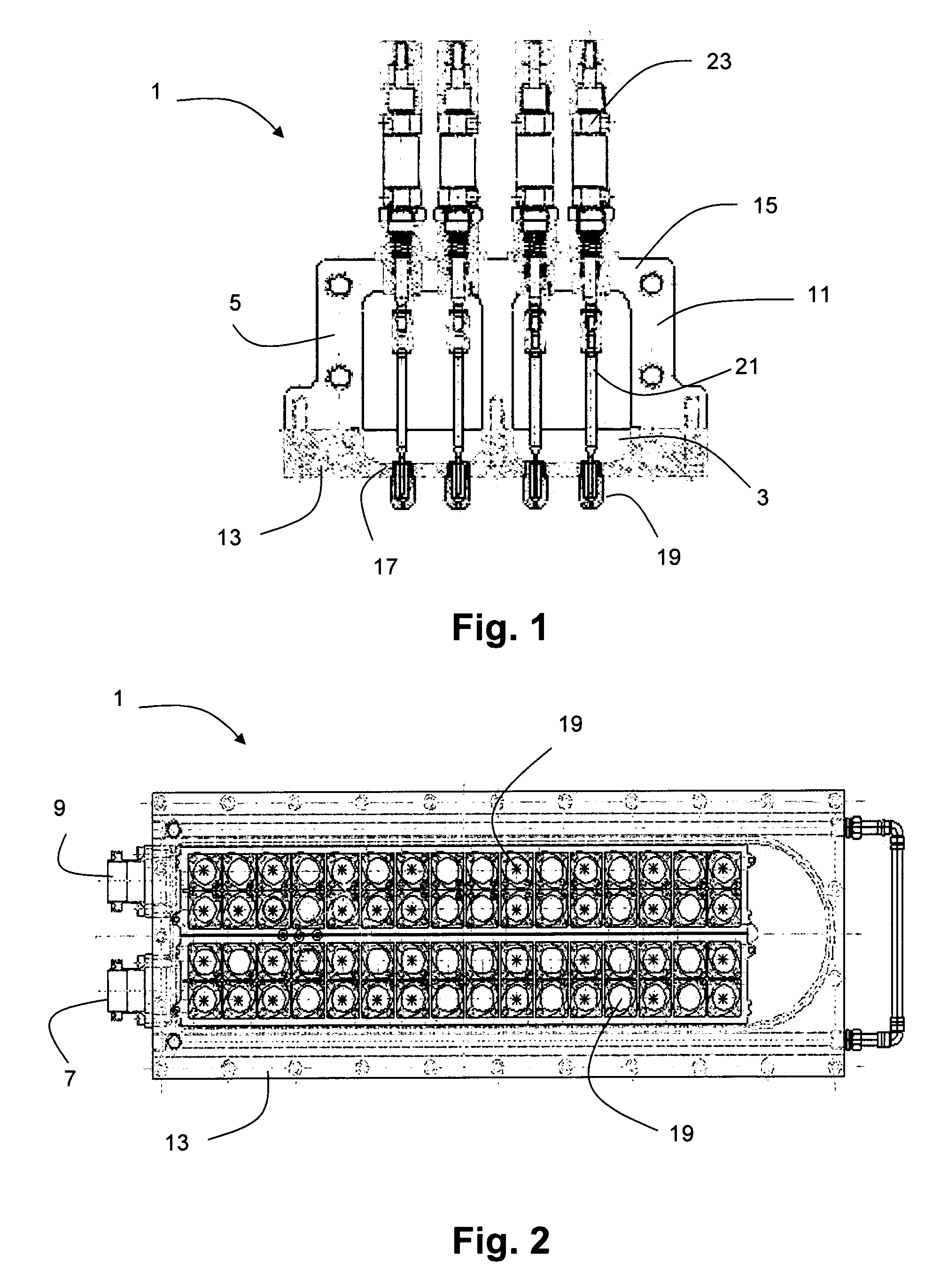 Apparatus for depositing