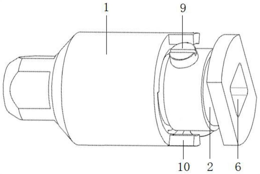 Loading and unloading tool kit for double-end stud