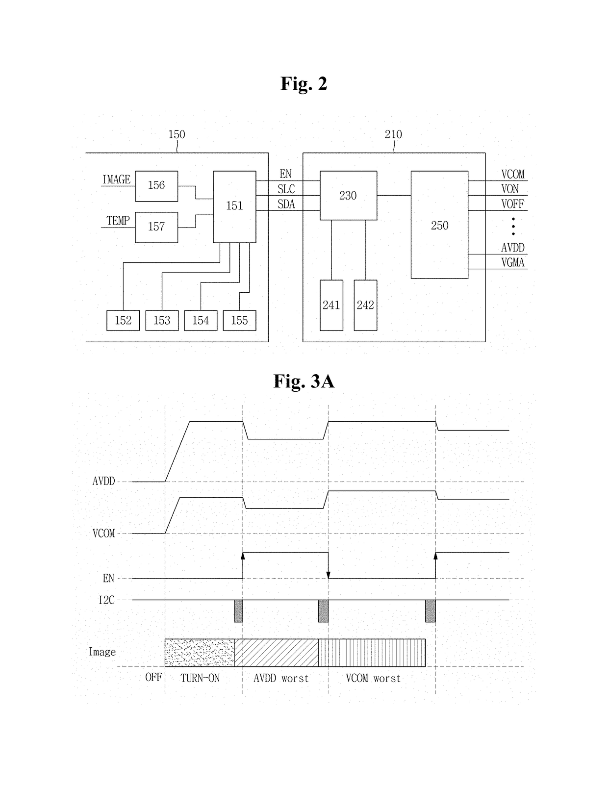 Power control circuit for display device