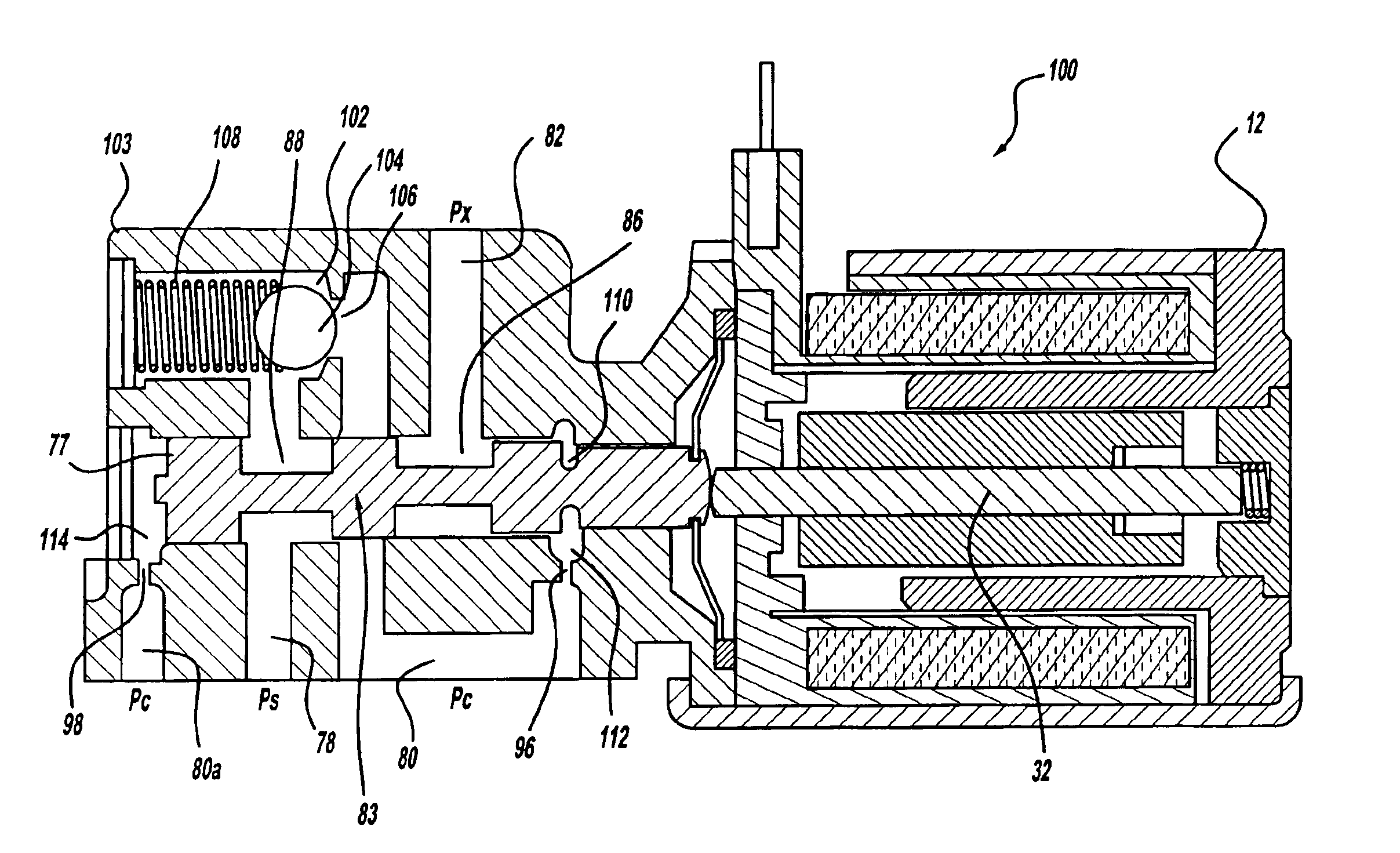 Solenoid control valve