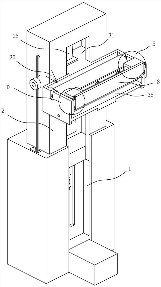 An automatic gluing wallpaper laying equipment