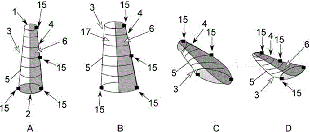 A stent for blocking arterial aneurysm of an initial part of an arterial branch and application thereof