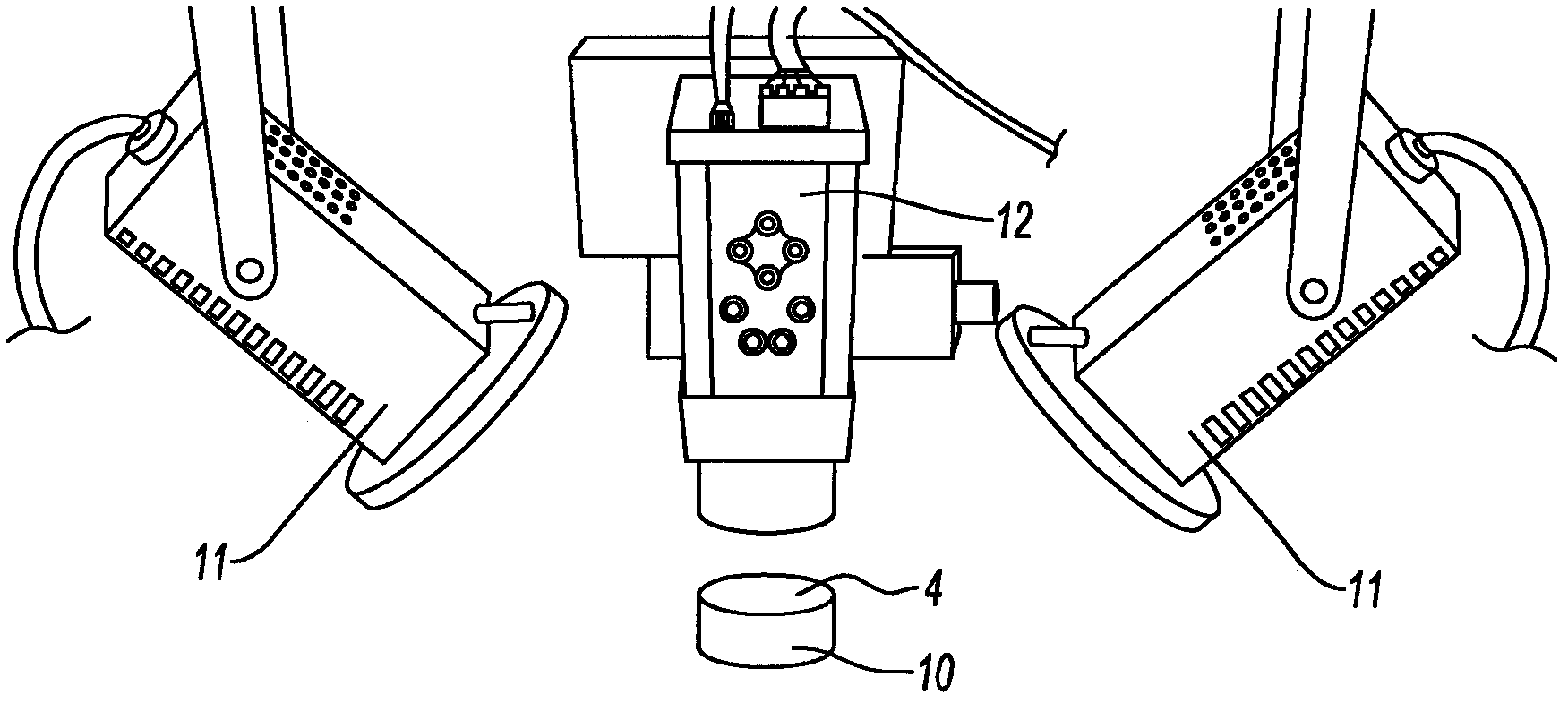 Measuring the damage to a turbine-blade thermal barrier