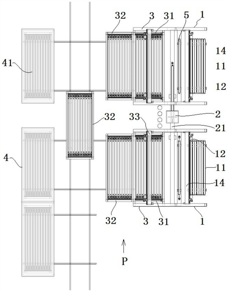 An automatic spraying and drying production system for grid connecting rods