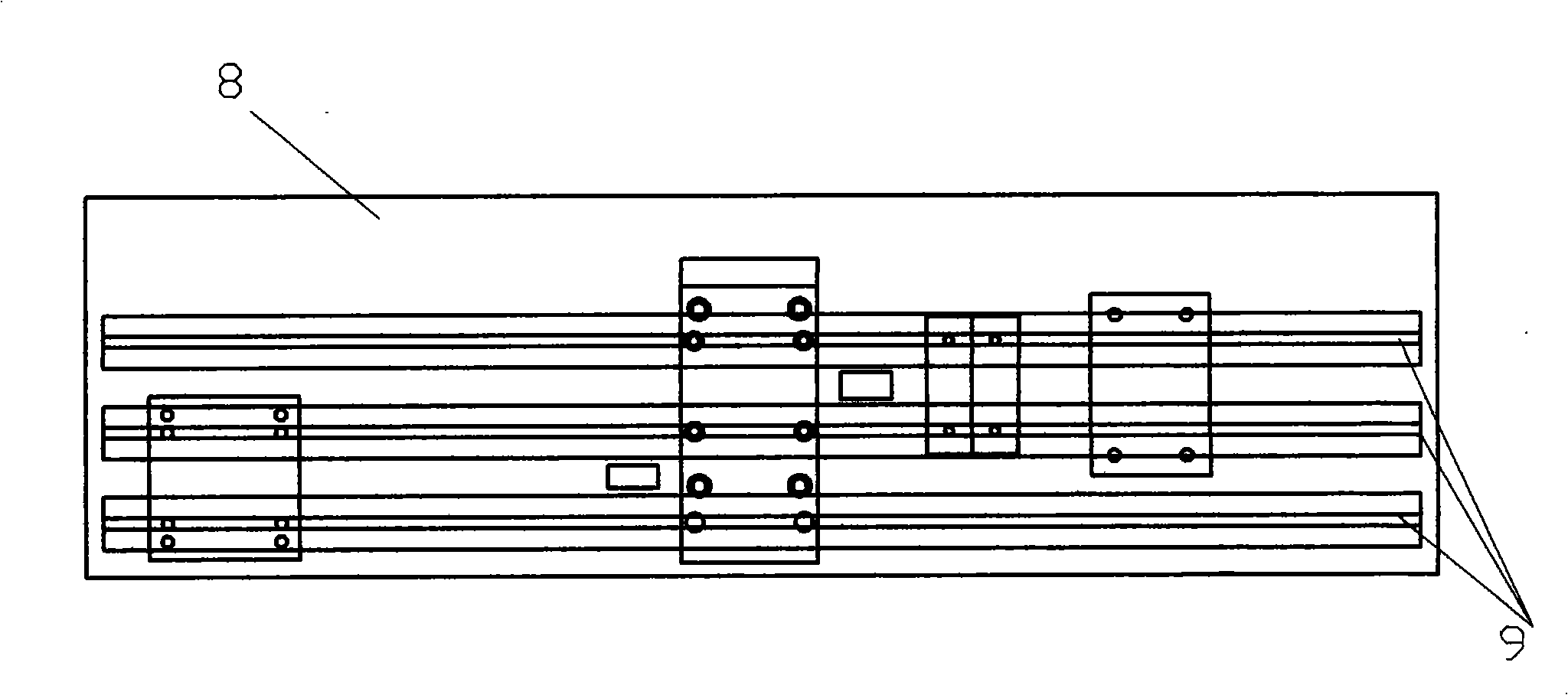 Combined type rotating machinery combined failure diagnose test apparatus