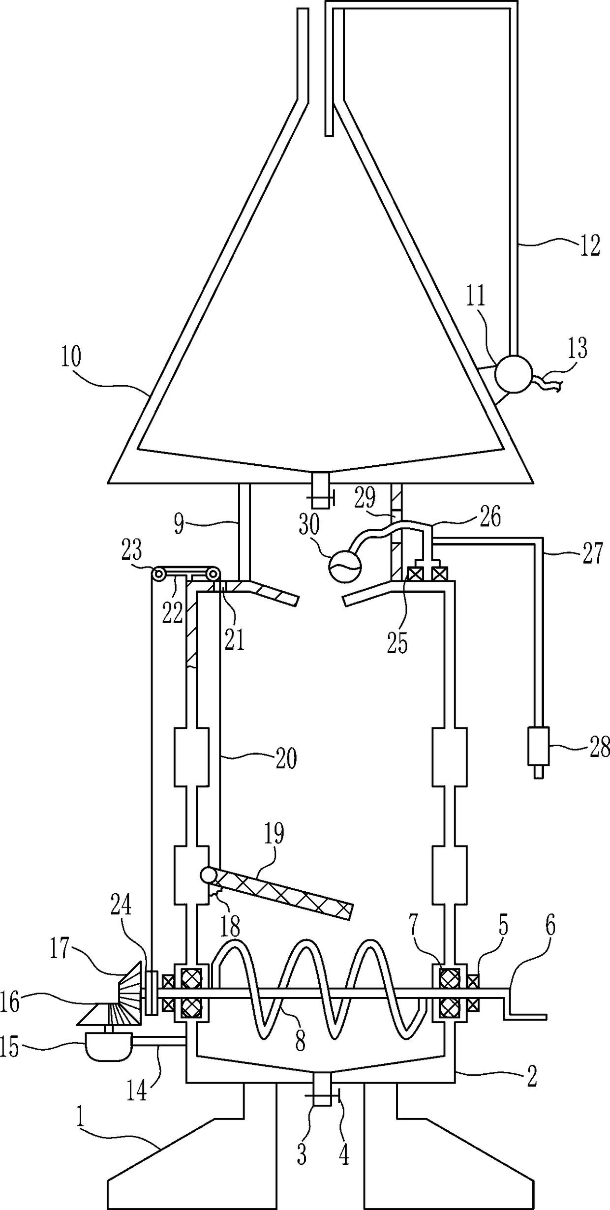 Glue diluting machine for manufacturing electronic components