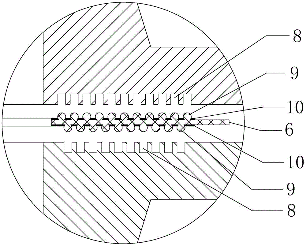 A High Temperature Flange Sealing Structure Containing Flexible Graphite Metal ω-shaped Teeth Composite Gasket